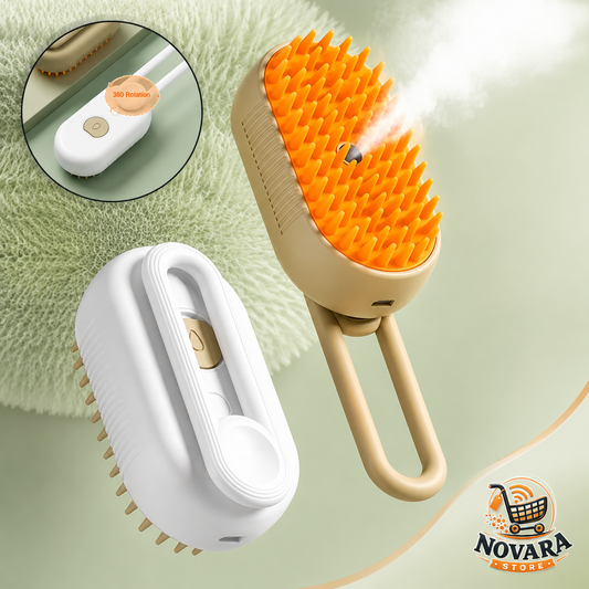PulseBrush™ Cepillo a vapor para mascotas.