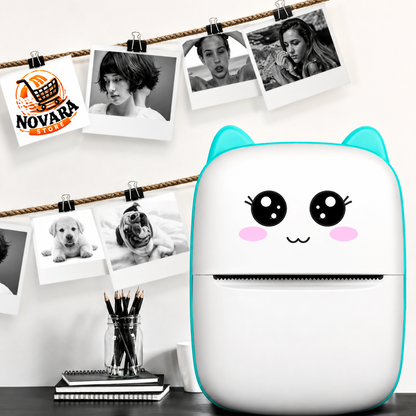 FotoFlash™ Mini impresora de fotos térmica portátil