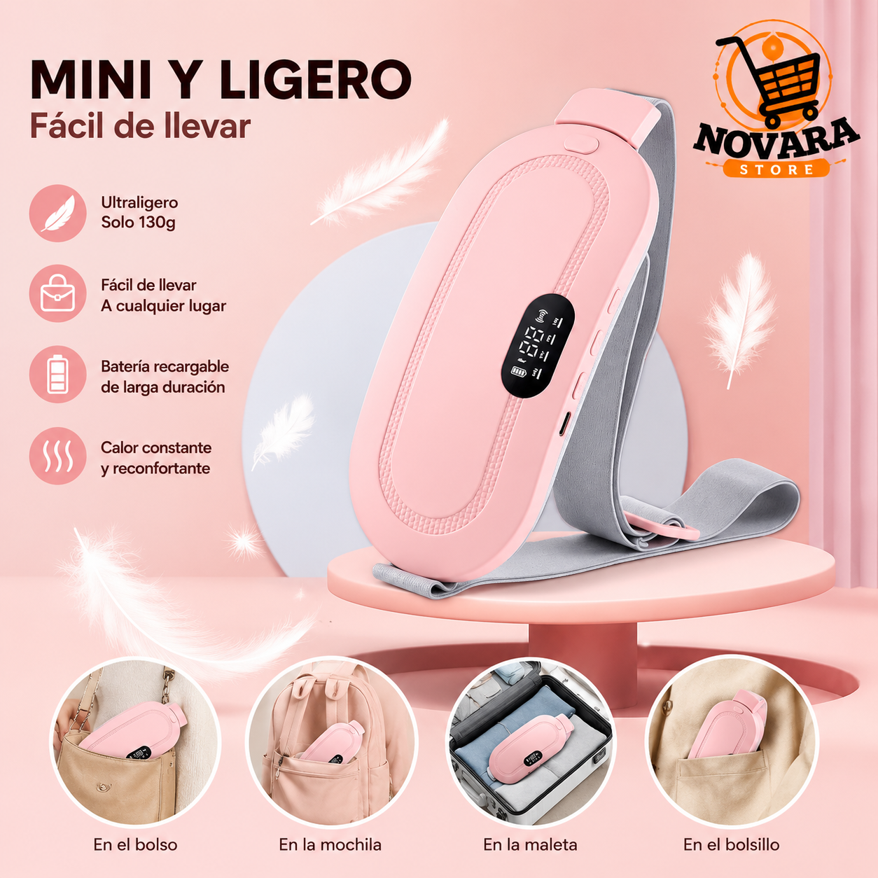 AuraFem™ Cinturon Termico Para Cólicos