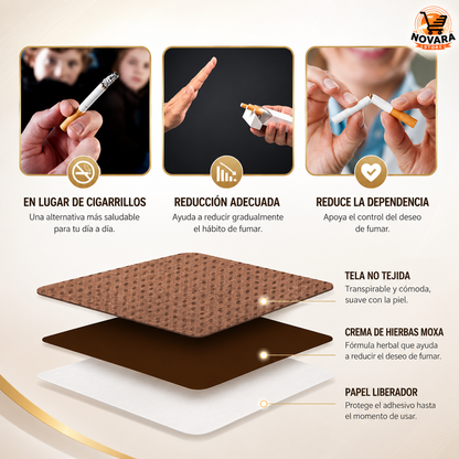 RespiraZen™ Parches Antiansiedad para Dejar de Fumar