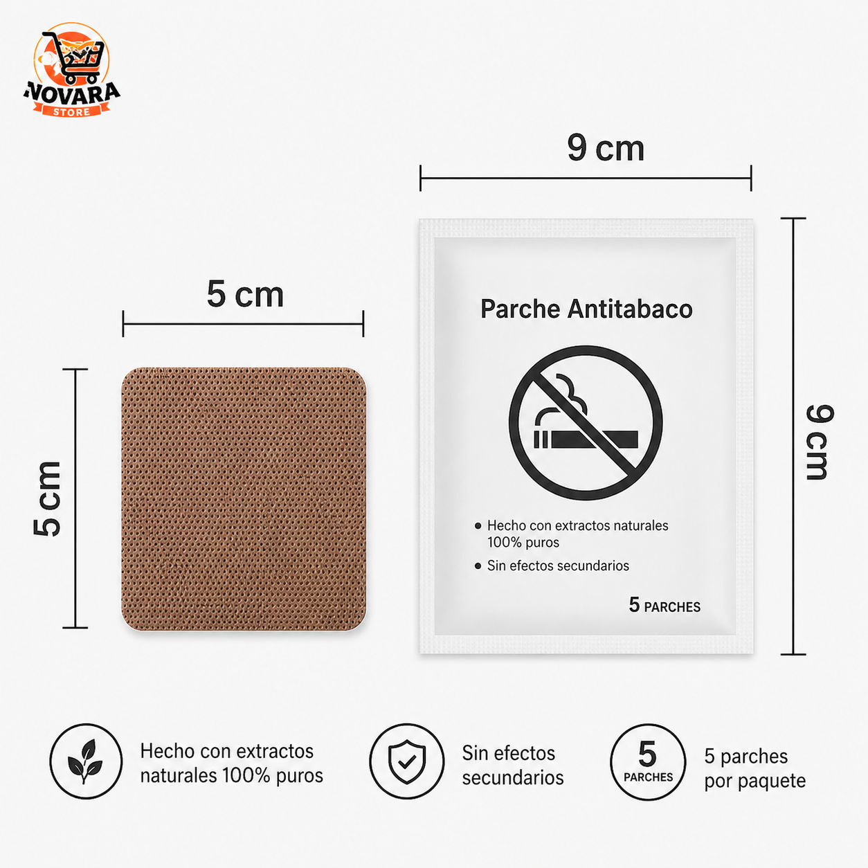 RespiraZen™ Parches Antiansiedad para Dejar de Fumar