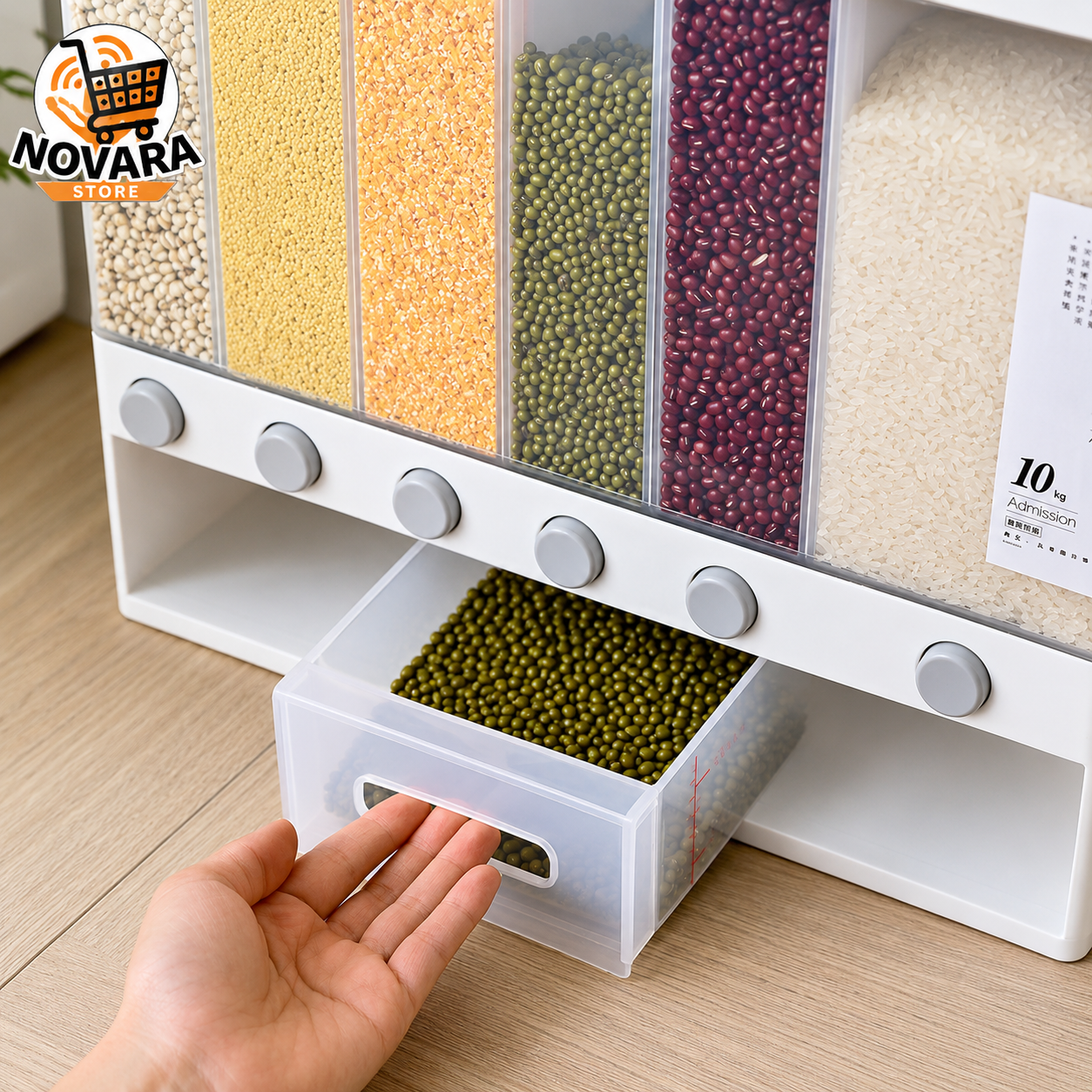 Organixa™ Dispensador Inteligente de Granos y Cereales