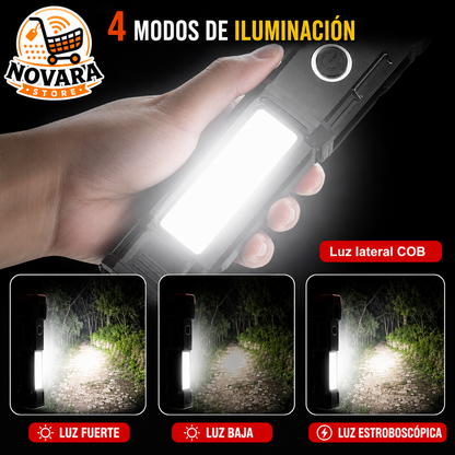 LumiForce™ | Linterna Táctica Multiuso 4x1